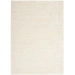 Calvin Klein CK010 Linear LNR01 Ivory 5 ft. 3 in. X 7 ft. 3 in. Area Rug