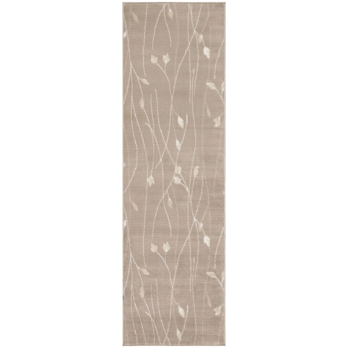 Nourison Grafix Beige GRF15 2 ft. X 6 ft. Rect. Rug