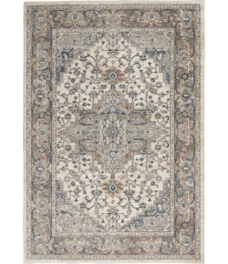 Nourison Home Quarry QUA05 Ivory Grey 6 ft. X 9 ft. Area Rug