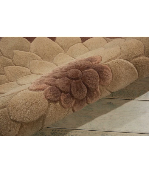Nourison Tropics Area Rug TS11-Taupe/Green