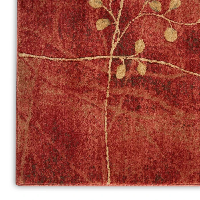 Nourison Somerset Area Rug ST74-Flame
