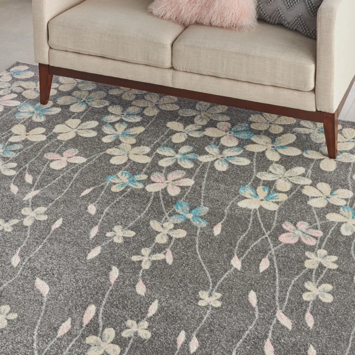 Nourison Tranquil Area Rug TRA04-Grey/Beige