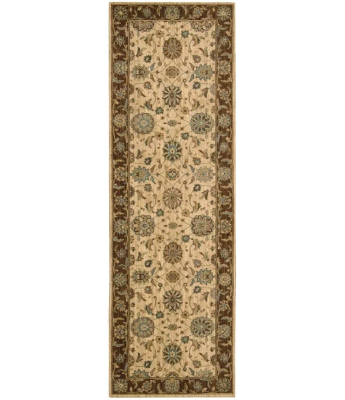 Nourison Living Treasures Runner Area Rug LI05-Beige