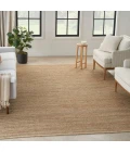 Nourison Natural Jute Area Rug NJT01 Natural