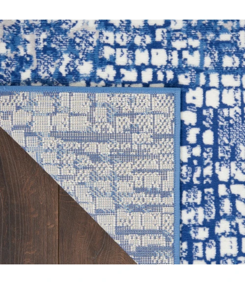 Nourison Whimsicle Area Rug WHS07-Ivory Navy