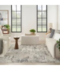 Nourison Quarry Ivory Blue Grey QUA01 9 ft. X 12 ft. Rect. Rug
