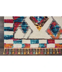 Nourison Home Nomad White NMD02 8ft.10in. x 12ft. Rect. Rug