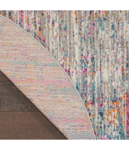 Nourison Passion Round Area Rug PSN09-Ivory/Multi