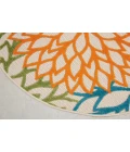 Nourison Aloha Round Area Rug ALH05-Multicolor