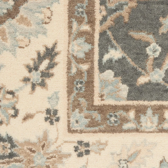 Nourison Living Treasures Area Rug LI16-Grey/Ivory
