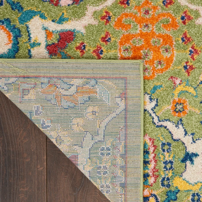 Nourison Allur Area Rug ALR03 Sage Ivory