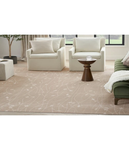 Nourison Grafix Beige GRF15 5 ft. 3 in. X 7 ft. 3 in. Rectangle Rug