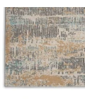 Michael Amini MA90 Uptown Area Rug UPT03-Beige/Aqua
