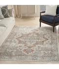 Nourison Astra Machine Washable Area Rug ASW12 Grey/Multi