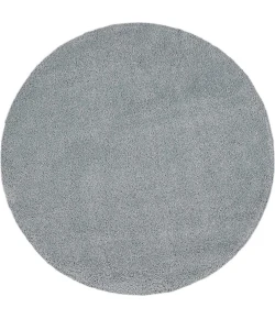 Nourison Malibu Shag Slate MSG01 4ft. x Round Rug