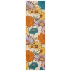 Nourison Home Allur ALR06 Ivory Multicolor 2 ft. 3 in. X 7 ft. 6 in. Area Rug