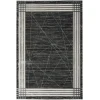 Nourison Home Desire DSR01 Charcoal/Silver 3 ft. 11 in. X 5 ft. 11 in. Area Rug