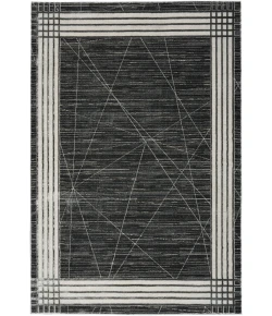 Nourison Home Desire DSR01 Charcoal/Silver 3 ft. 11 in. X 5 ft. 11 in. Area Rug
