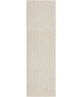 Nourison Natural Texture Ivory Beige NTX01 6 ft. Rect. Rug