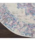 Nourison Grafix Round Area Rug GRF14-Ivory/Pink
