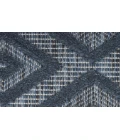 Nourison Versatile Navy Blue NRV01 2 ft. X 6 ft. Rectangle Rug