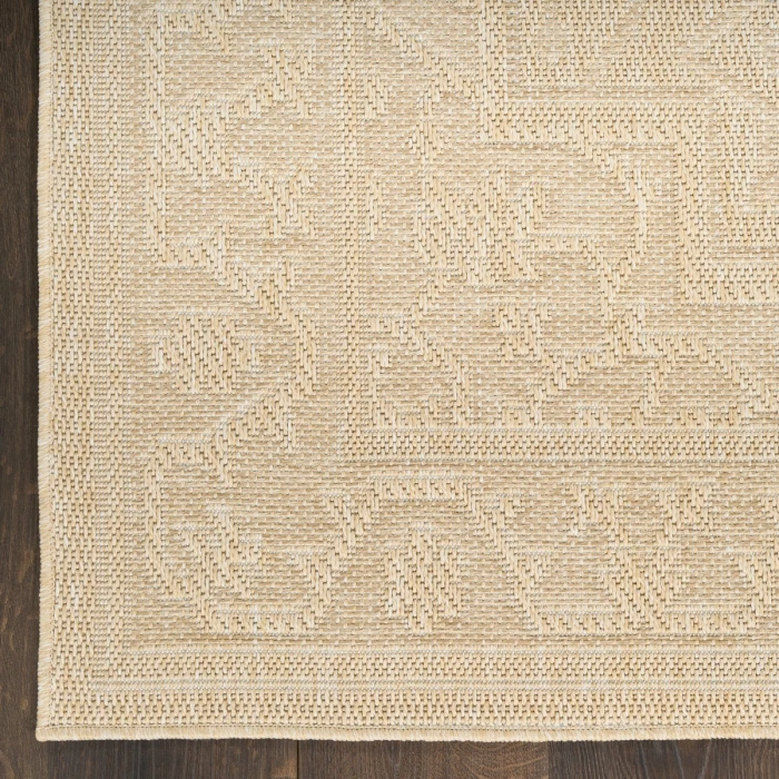 Nourison Tulum Cream TLM05 4 ft. X 6 ft. Rect. Rug