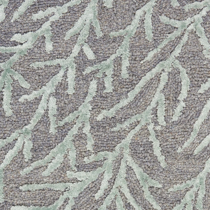Michael Amini Ma30 Star Area Rug SMR03 Slate/Teal