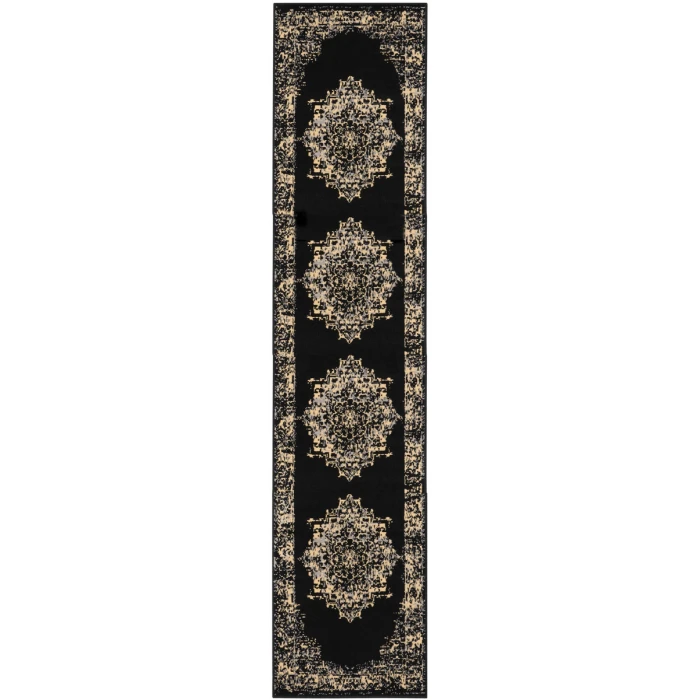Nourison Grafix Area Rug GRF14 Black