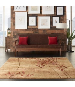 Nourison Home Somerset ST74 Latte 6 ft. 7 in. Square Area Rug