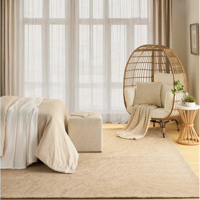 DKNY Pure Angles Camel ANG01 8 ft. X 10 ft. Rect. Rug