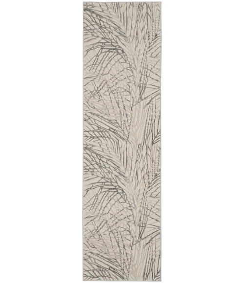 Nourison Rustic Textures Area Rug RUS17-Ivory/Grey