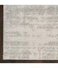 Nourison Home Modern Shag Ivory Grey MMD04 5 ft. 3 in. X 7 ft. Rectangle Rug