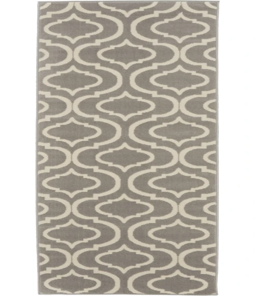 Nourison Jubilant Grey JUB19 2 ft. X 6 ft. Rectangle Rug