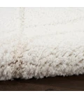 Nourison Modern Shag Ivory Beige MMD03 5 ft. X 7 ft. Rect. Rug