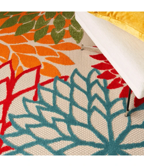 Nourison Aloha Area Rug ALH05 Green