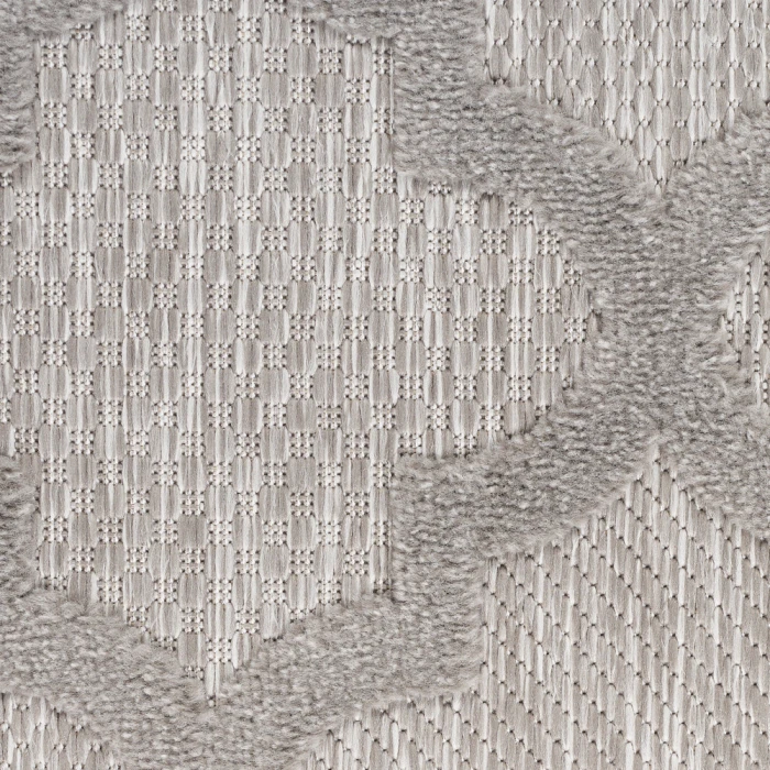 Nourison Easy Care Area Rug NES01 Silver Grey