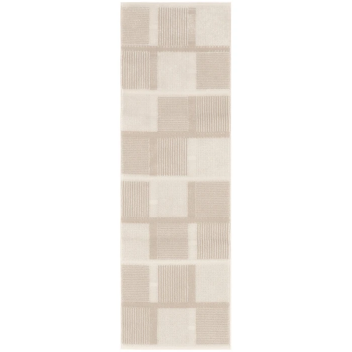 Nourison Home Nordic Ivory Taupe NRC09 2 ft. X 6 ft. Rectangle Rug