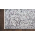 Nicole Curtis Machine Washable Series 1 Ivory Grey SR101 2 ft. 2 in. X 10 ft. Rectangle Rug
