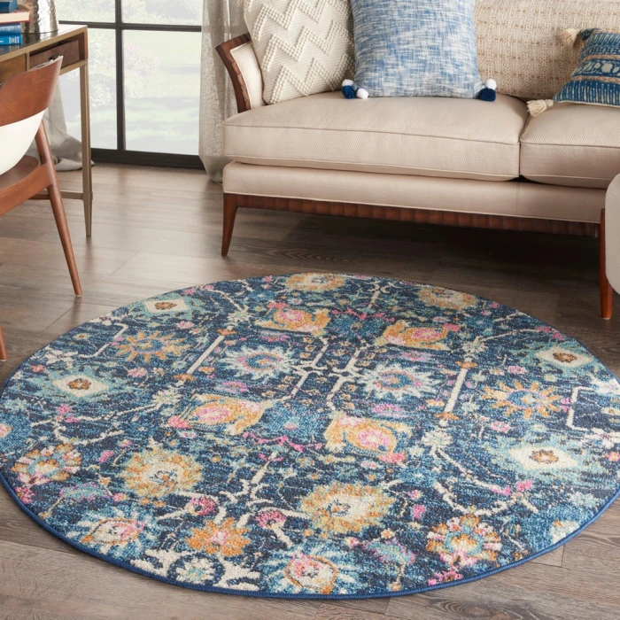 Nourison Passion Area Rug PSN01-Navy