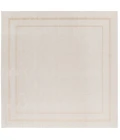 Nourison Home Nourison Essentials Ivory Gold NRE02 5 ft. Square Rug