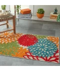 Nourison Aloha Area Rug ALH05 Green 3' x 5'