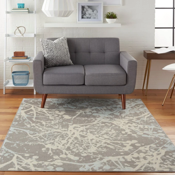 Nourison Jubilant Area Rug JUB12-Grey