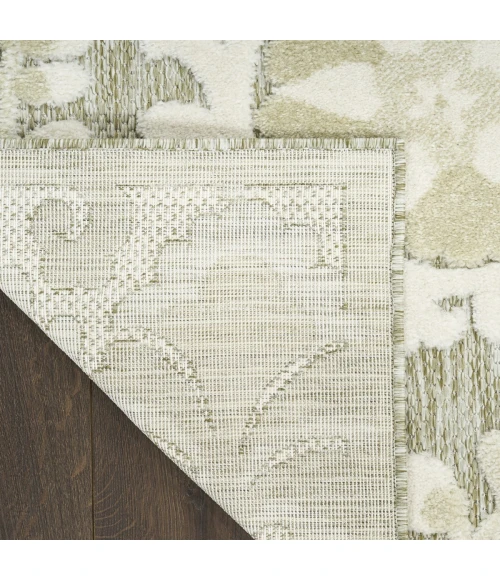 Nourison Aloha Ivory Sage ALH17 2 ft. 8 in. X 4 ft. Rect. Rug