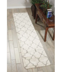 Nourison Home Amore AMOR2 Cream 2 ft. 2 in. X 10 ft. Area Rug