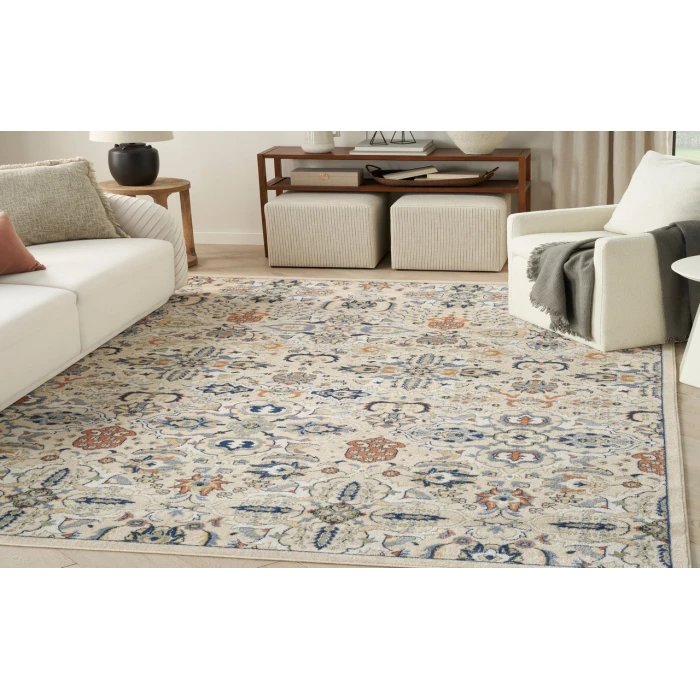 Nourison Allur Beige ALR03 7 ft. X 10 ft. Rectangle Rug