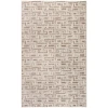 Nourison Home Serenity Home SRH04 Mocha Ivory 3 ft. 11 in. X 5 ft. 11 in. Area Rug