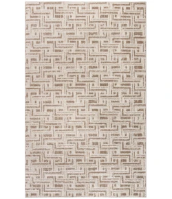 Nourison Home Serenity Home SRH04 Mocha Ivory 3 ft. 11 in. X 5 ft. 11 in. Area Rug