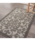 Nourison Aloha Area Rug ALH21-Grey/Charcoal