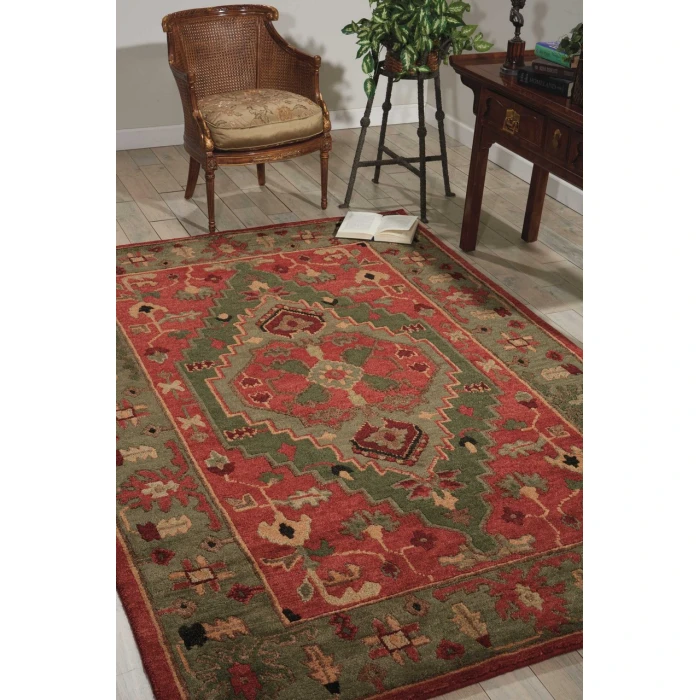 Nourison Tahoe Area Rug TA01-Rust