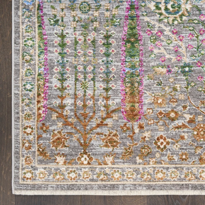 Nourison Home Vintage Harmony Blue VHH01 9ft.10in. x 13ft.1in. Rect. Rug